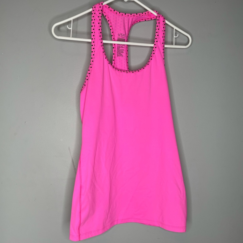 VSX Sport Pink Polka Dot Tank